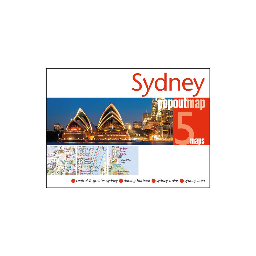 Heartwood Publishing Sydney PopOut Map