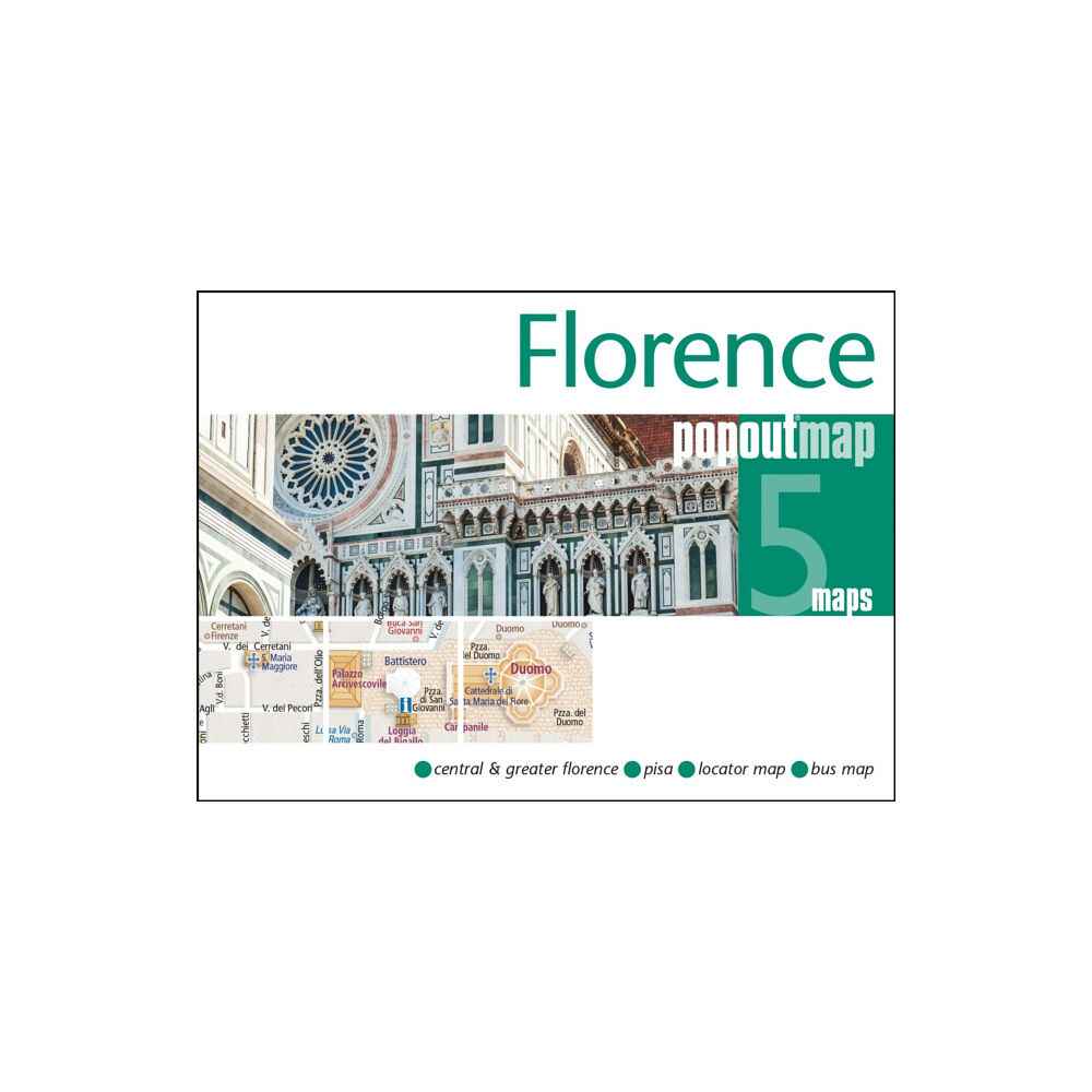 Heartwood Publishing Florence PopOut Map