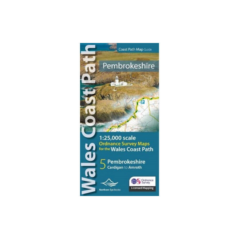 Northern Eye Books Pembrokeshire Coast Path Map Guide (häftad, eng)