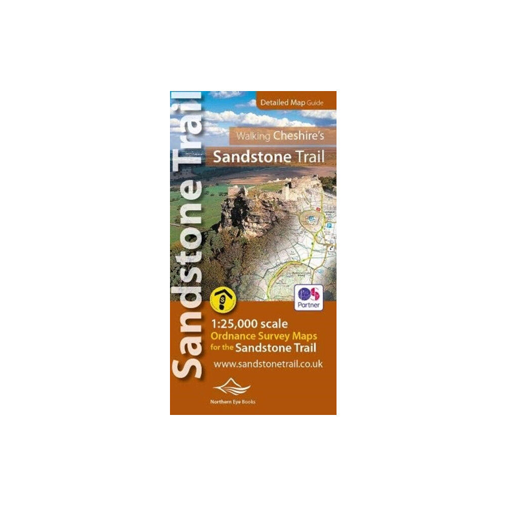 Northern Eye Books Walking Cheshire's Sandstone Trail - OS Map Book (häftad, eng)