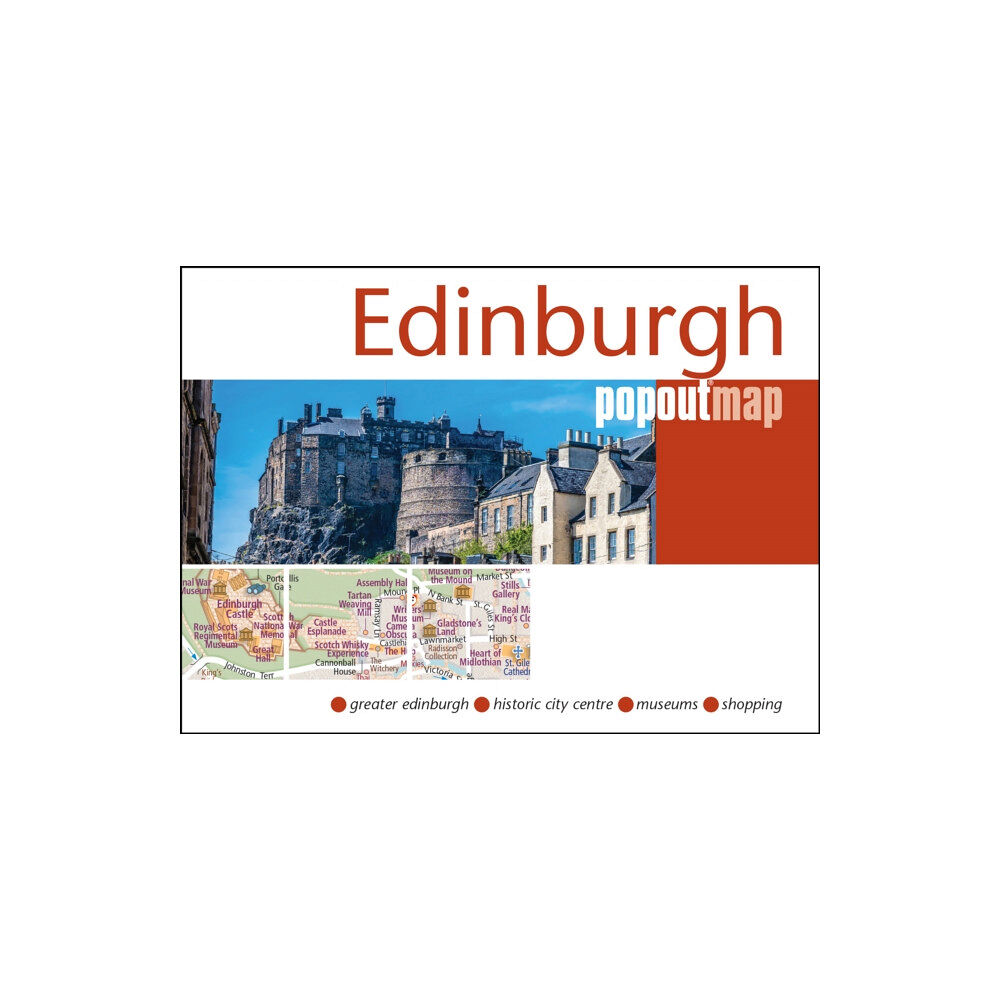 Heartwood Publishing Edinburgh PopOut Map