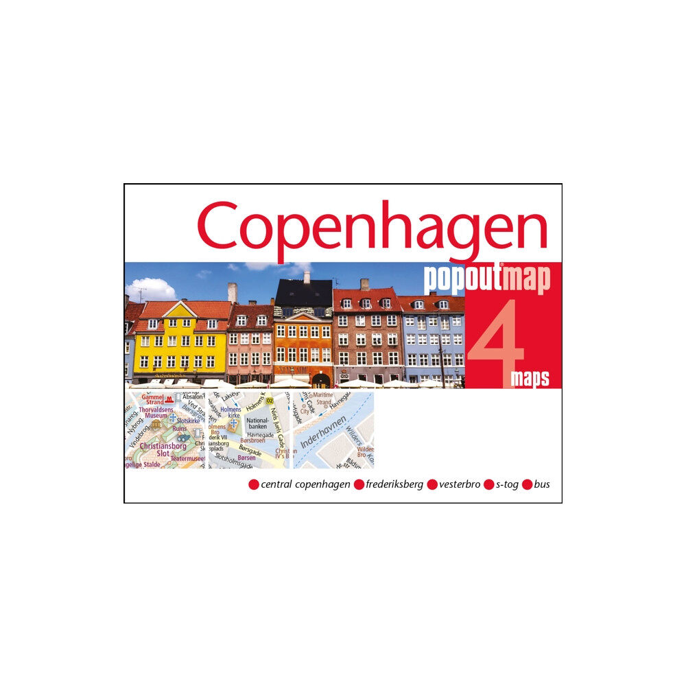 Heartwood Publishing Copenhagen PopOut Map