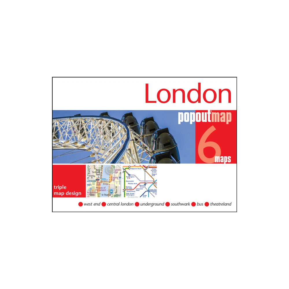 Heartwood Publishing London PopOut Map