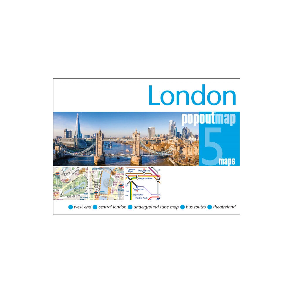 Heartwood Publishing London PopOut Map