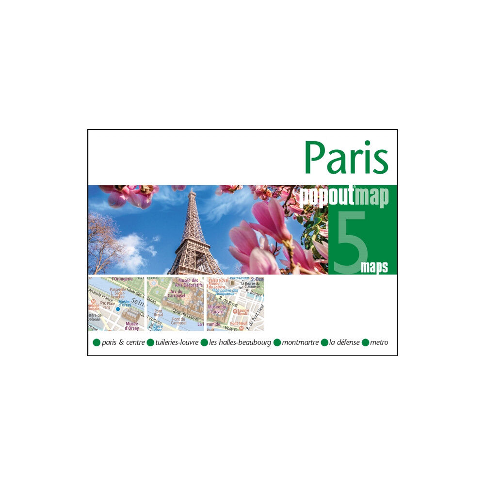 Heartwood Publishing Paris PopOut Map