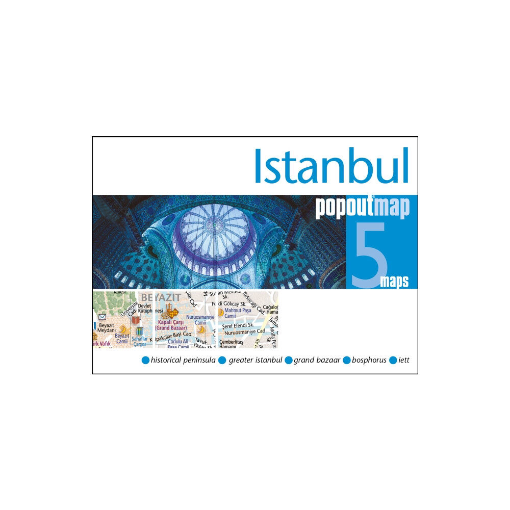 Heartwood Publishing Istanbul PopOut Map