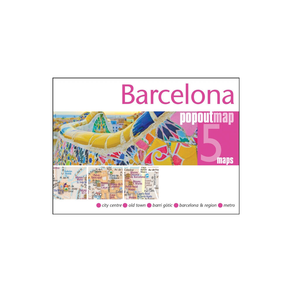 Heartwood Publishing Barcelona PopOut Map