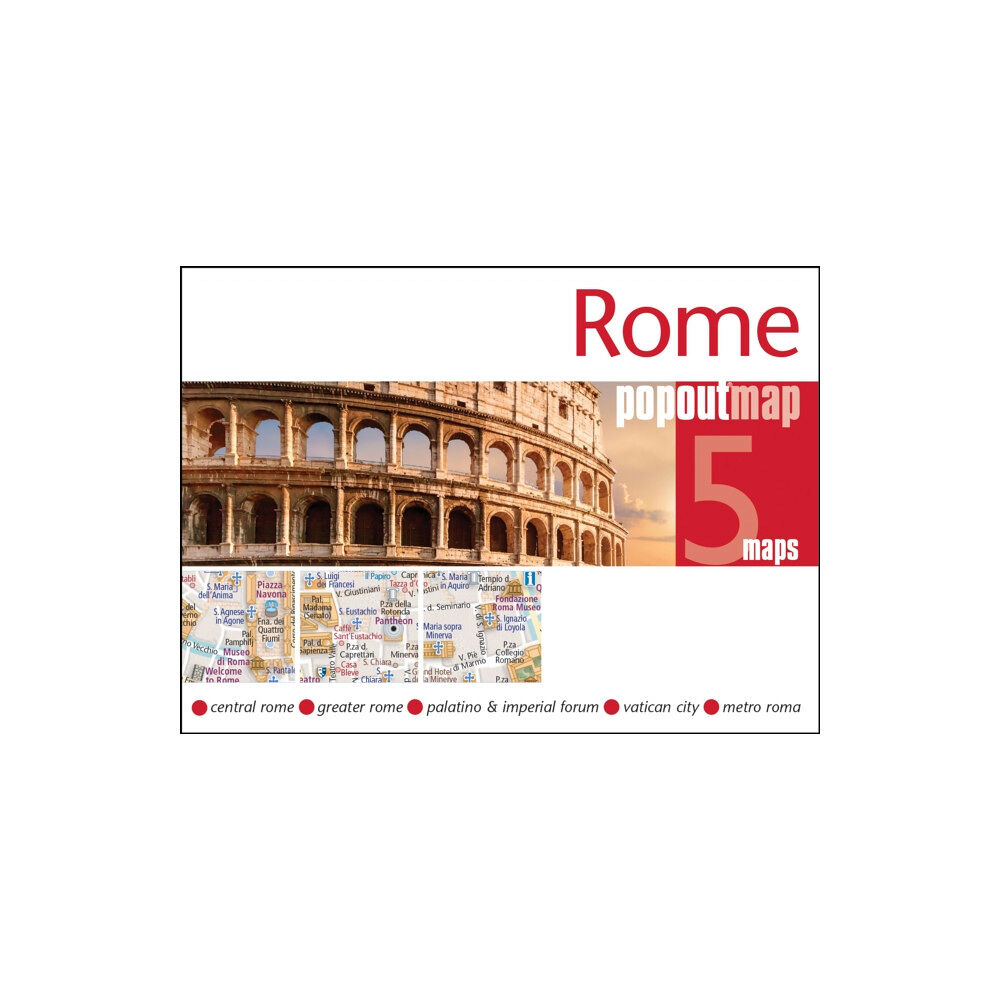 Heartwood Publishing Rome PopOut Map