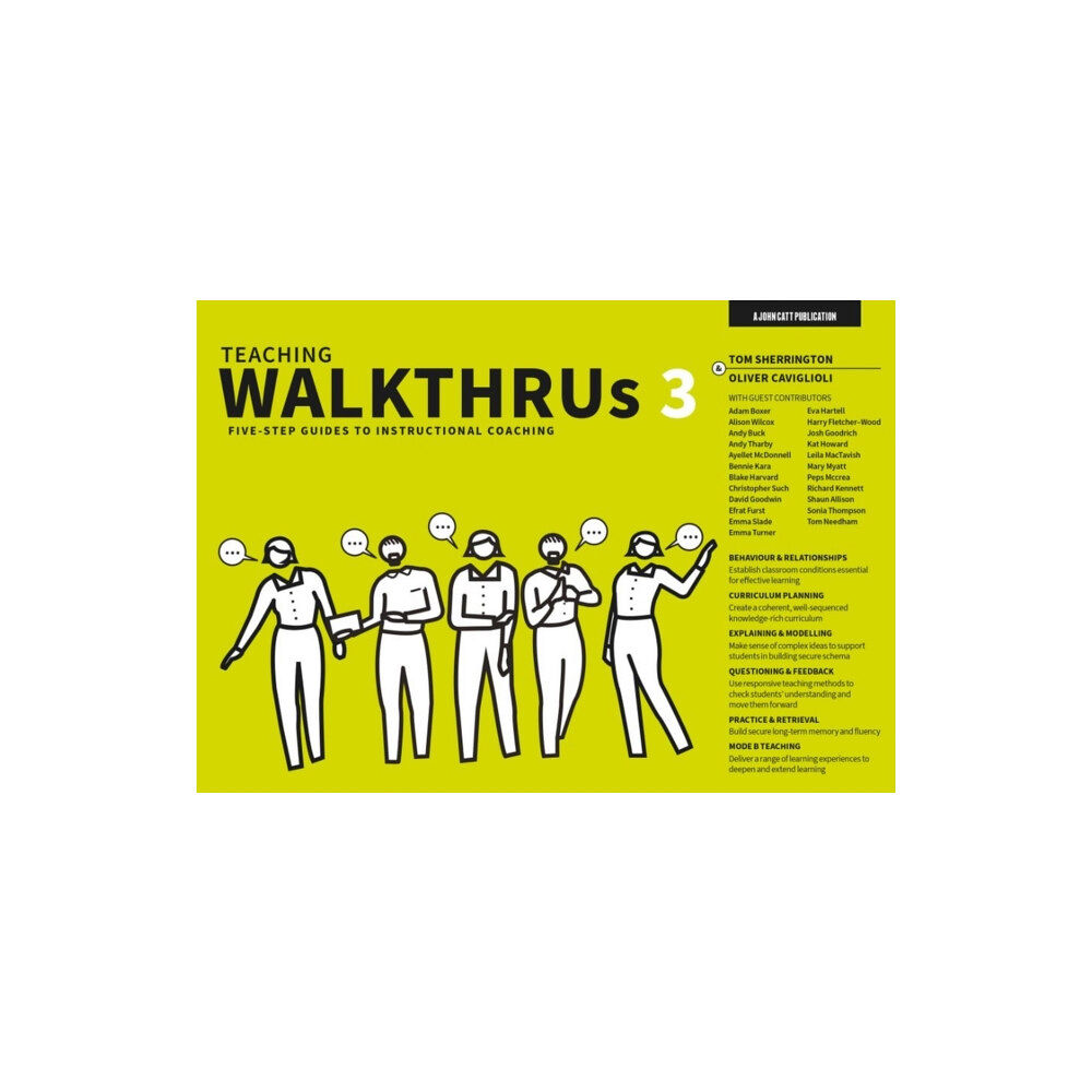 Hodder Education Teaching WalkThrus 3: Five-step guides to instructional coaching (häftad, eng)