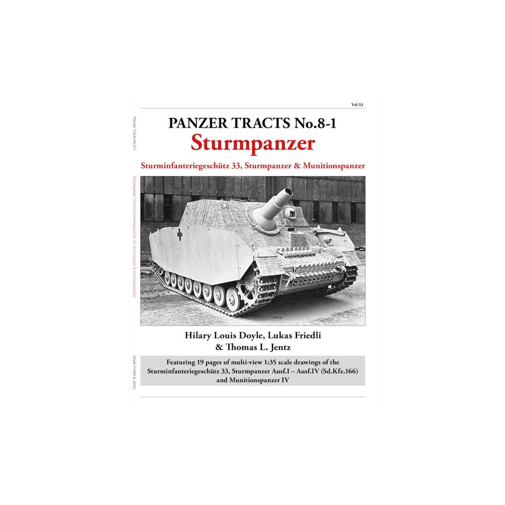 Panzerwrecks Limited Panzer Tracts No.8-1: Sturmpanzer (häftad, eng)