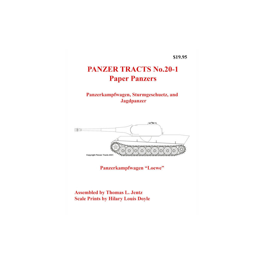 Panzerwrecks Limited Panzer Tracts No.20-1: Paper Panzers (häftad, eng)