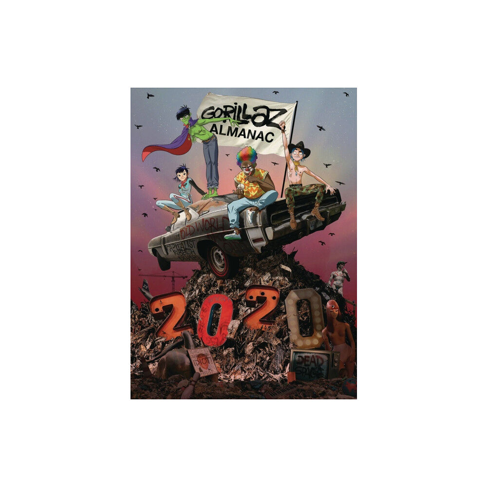 Z2 Comics Gorillaz Almanac (inbunden, eng)