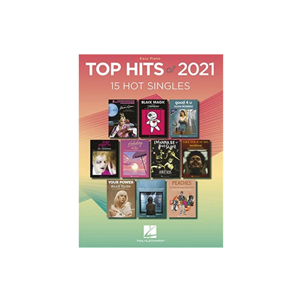 HAL LEONARD SHEET MUSIC TOP HITS OF 2021 PVG (häftad, eng)