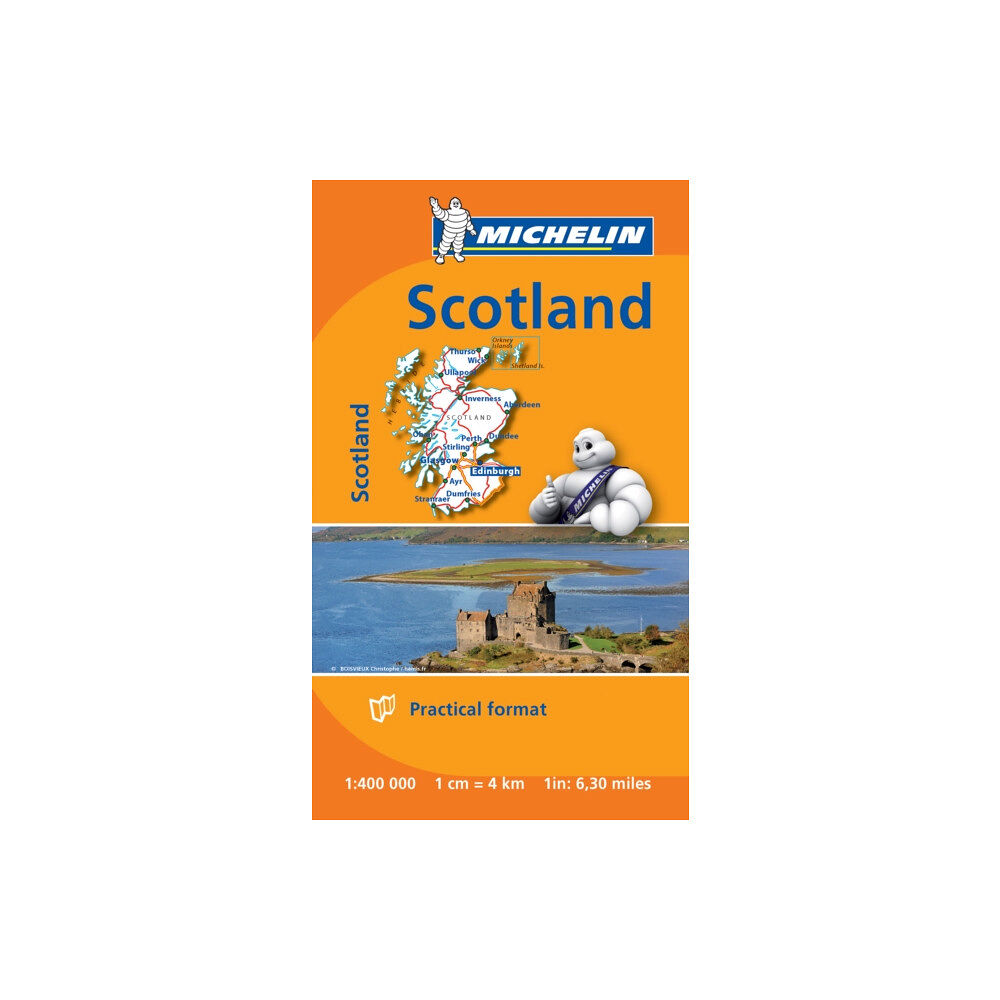 Michelin Editions Des Voyages Scotland - Michelin Mini Map 8501