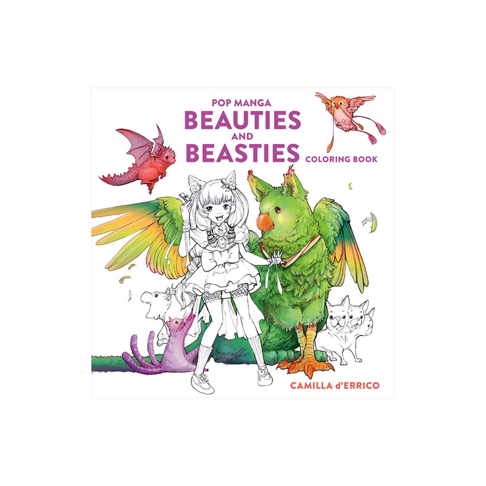 Potter/Ten Speed/Harmony/Rodale Pop Manga Beauties and Beasties Coloring Book (häftad, eng)