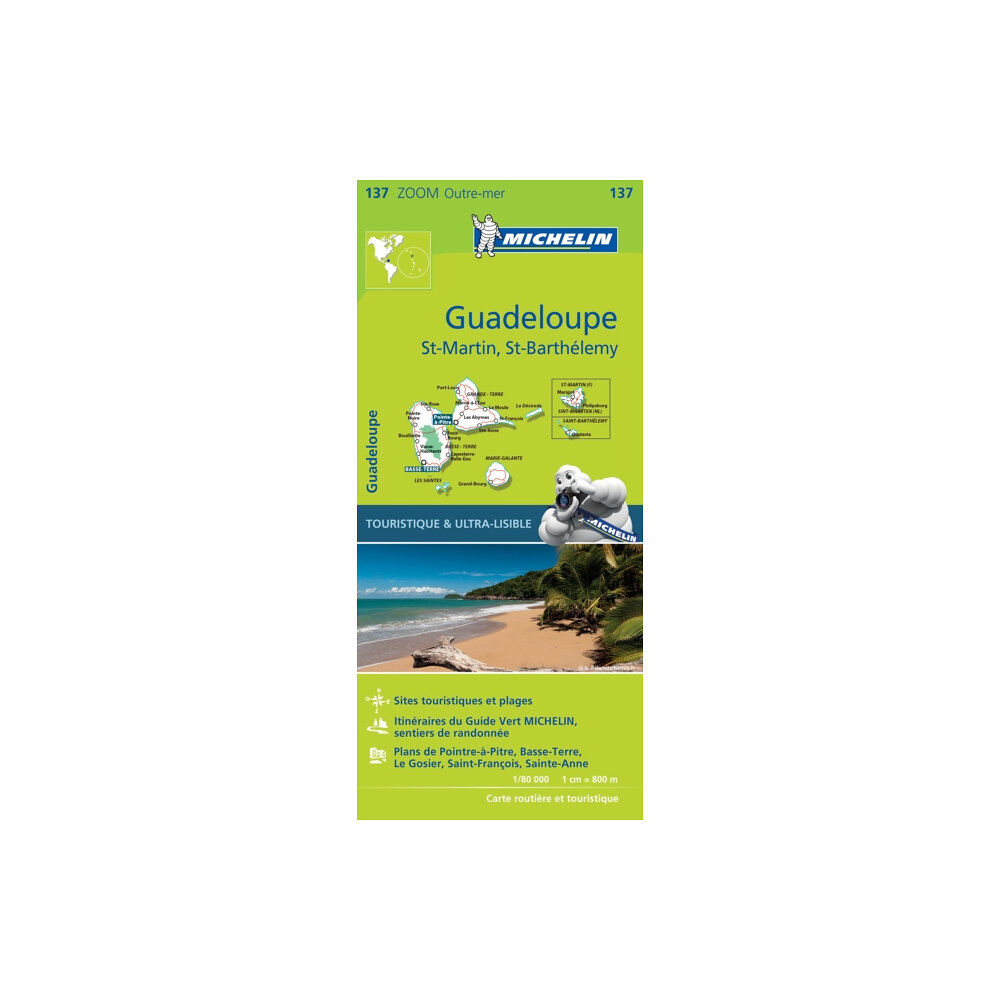 Michelin Editions Des Voyages Guadeloupe - Zoom Map 137