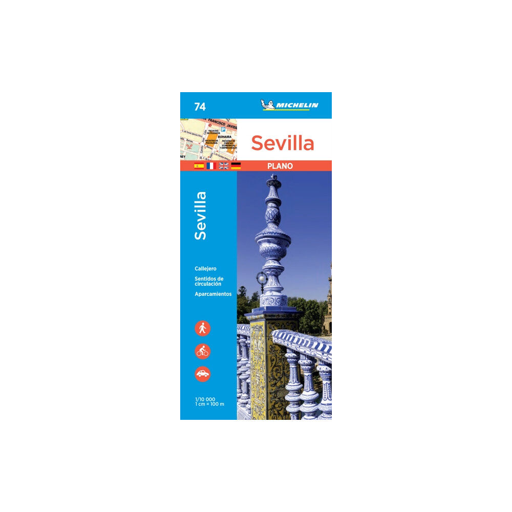 Michelin Editions Des Voyages Sevilla - Michelin City Plan 74