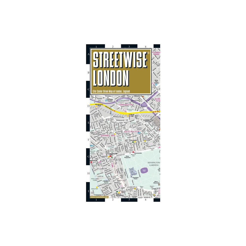 Michelin Editions Des Voyages Streetwise London Map - Laminated City Center Street Map of London, England