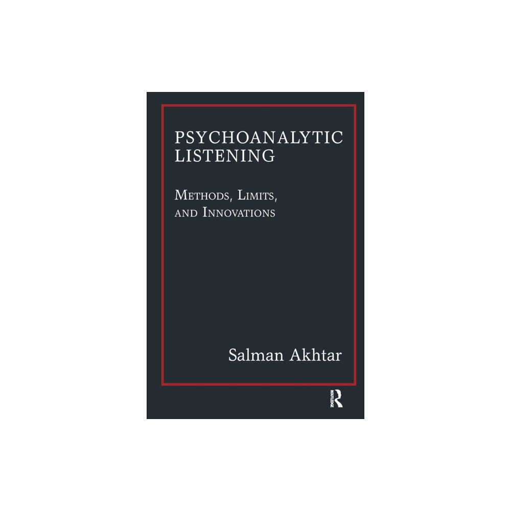 Taylor & francis ltd Psychoanalytic Listening (häftad, eng)