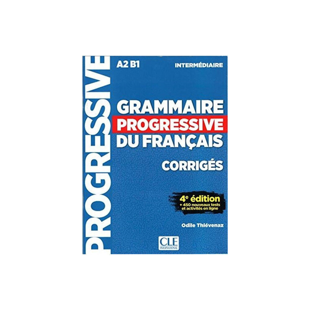 CLE International Grammaire progressive du francais - Niveau intermediaire (A2/B1) - Corriges (häftad, fre)