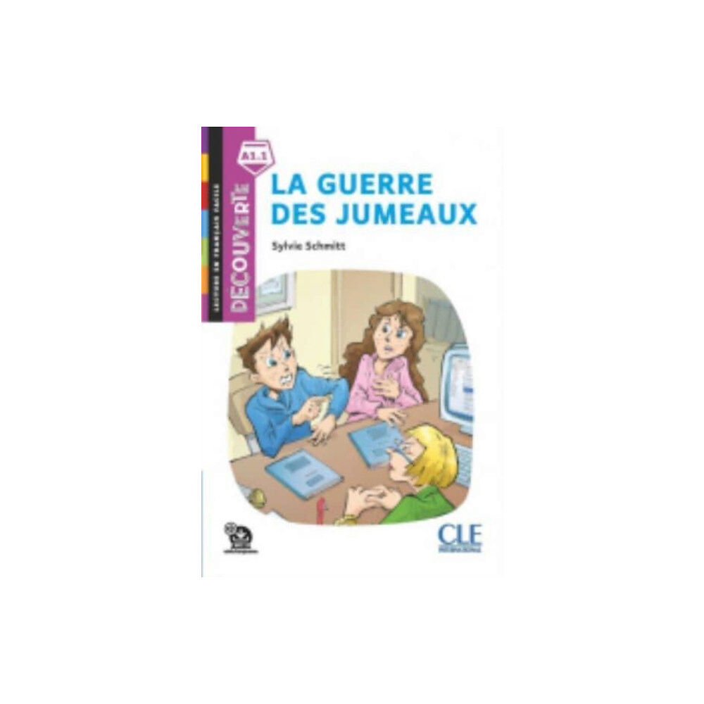 CLE International Decouverte: La guerre des jumeaux A1.1 + Audio (häftad, fre)