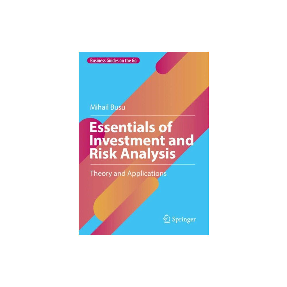 Springer International Publishing AG Essentials of Investment and Risk Analysis (inbunden, eng)