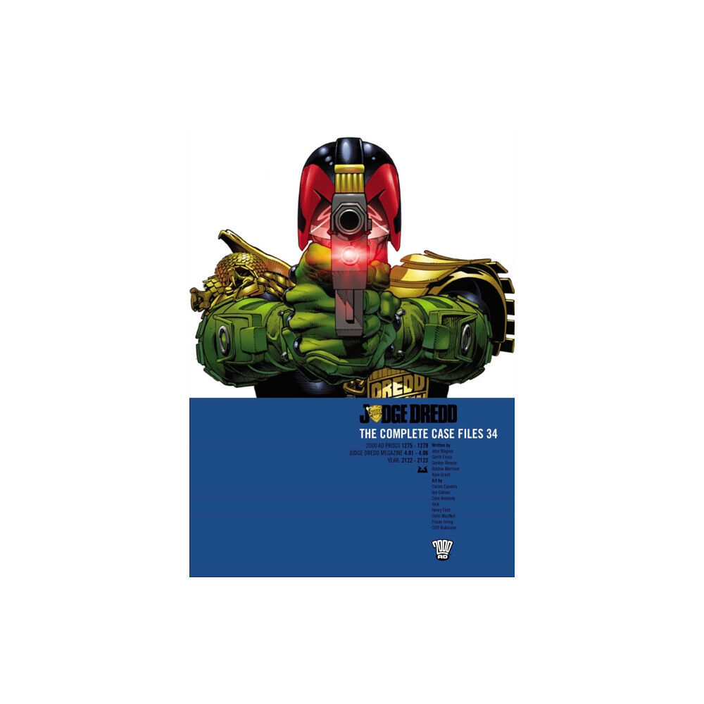 Rebellion Publishing Ltd. Judge Dredd: The Complete Case Files 34 (häftad, eng)