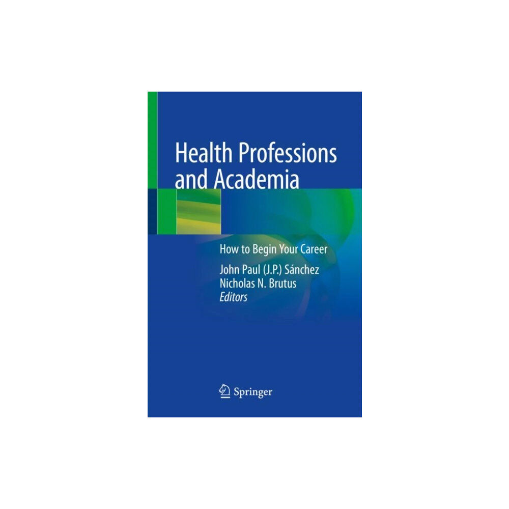 Springer Nature Switzerland AG Health Professions and Academia (häftad, eng)