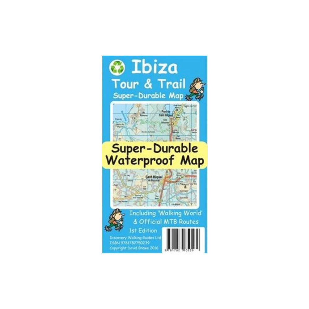 Discovery Walking Guides Ltd Ibiza Tour and Trail Map