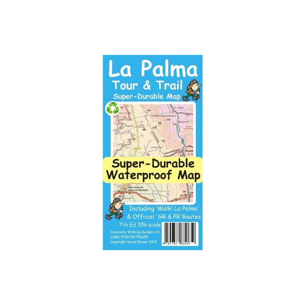 Discovery Walking Guides Ltd La Palma Tour & Trail Map