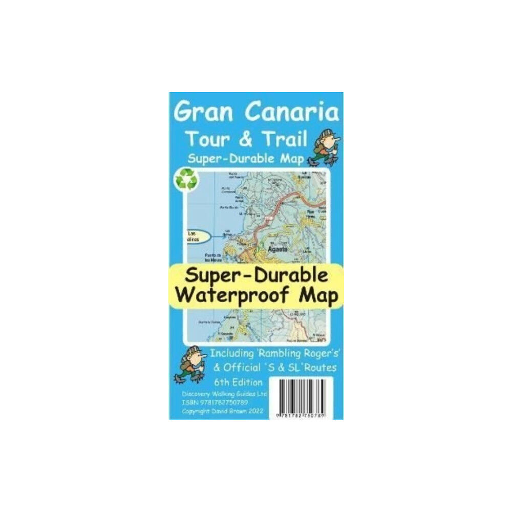 Discovery Walking Guides Ltd Gran Canaria Tour and Trail Map