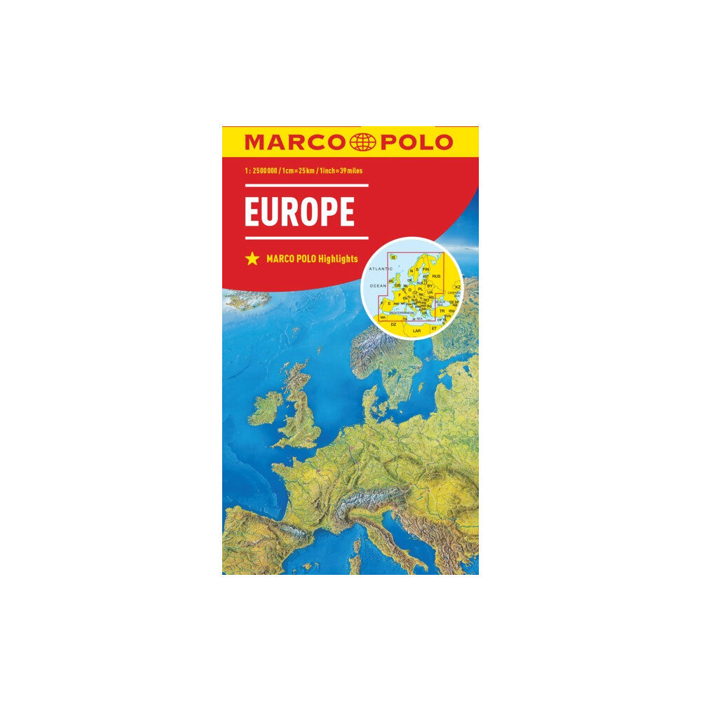 MAIRDUMONT GmbH & Co. KG Europe Marco Polo Map