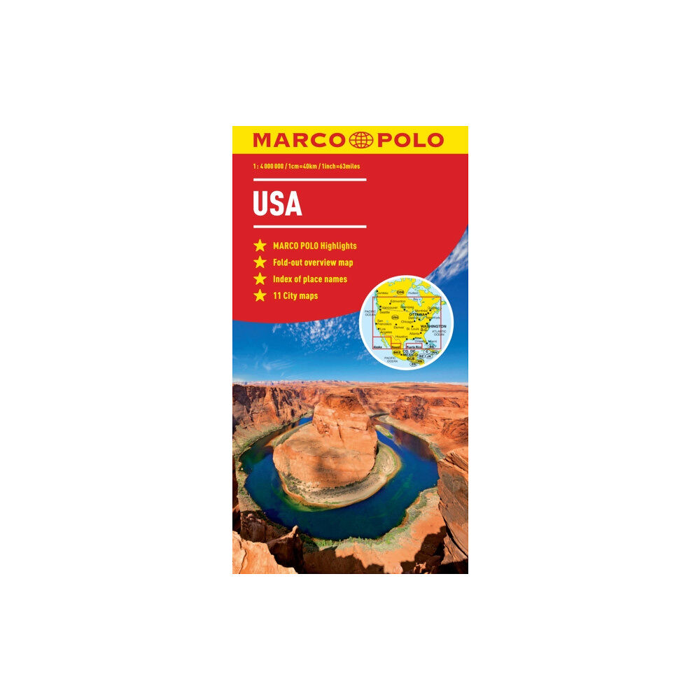 MAIRDUMONT GmbH & Co. KG USA Marco Polo Map