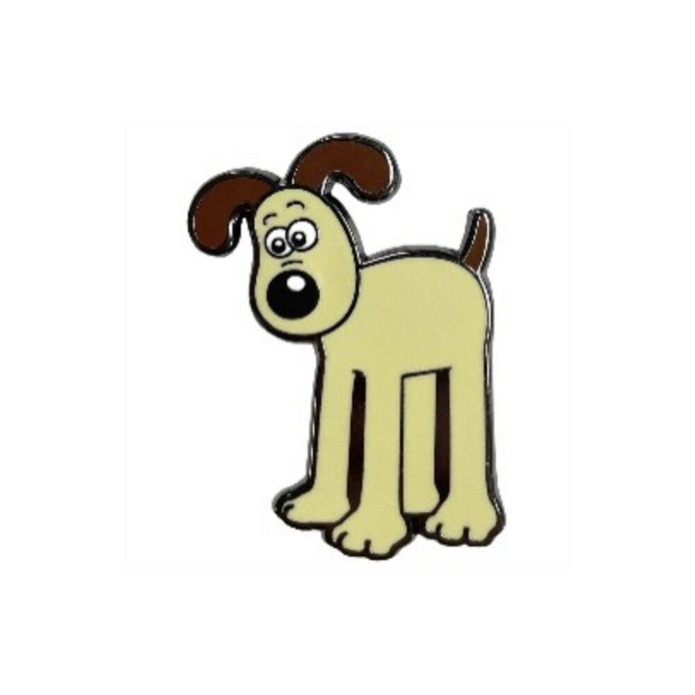 Pawprint Family Gromit Character Pin Badge