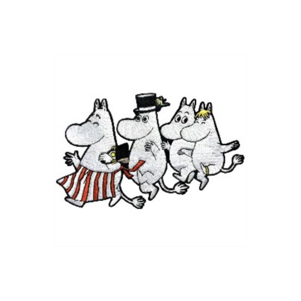 Pawprint Family Moomin Family Sew On Patch