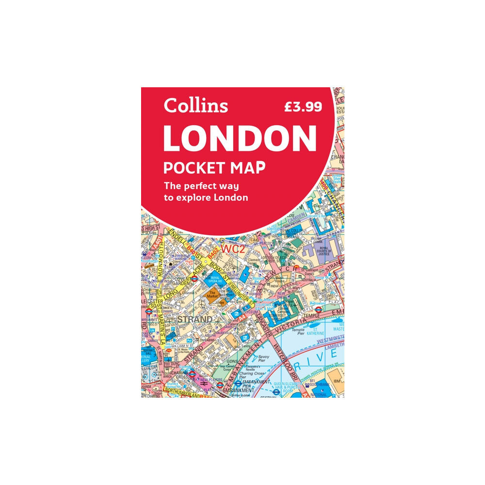 HarperCollins Publishers London Pocket Map