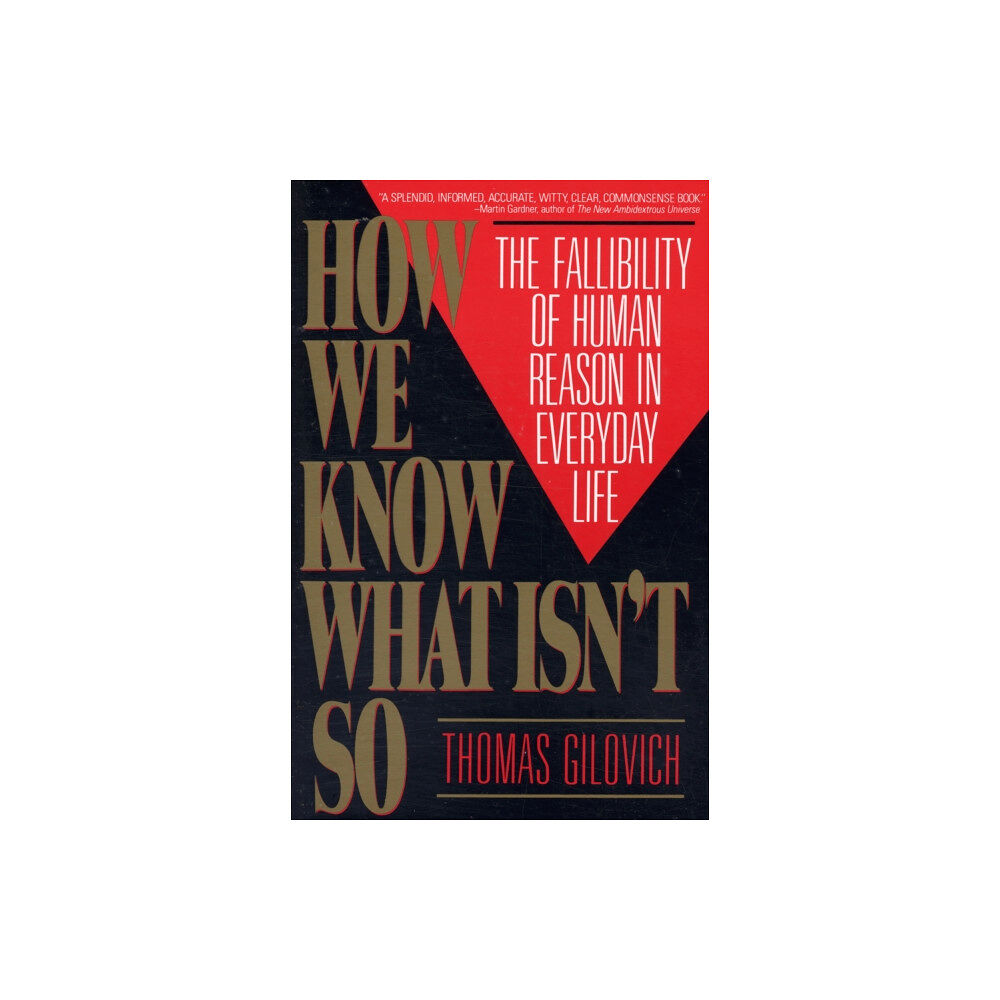 Simon & Schuster How We Know What Isn't So (häftad, eng)