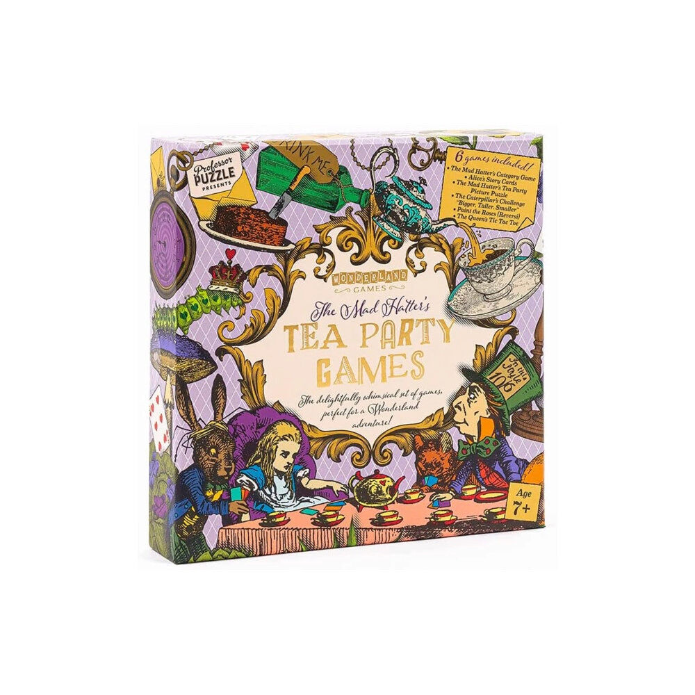 Not Stated Mad Hatter's Tea Party Games Set