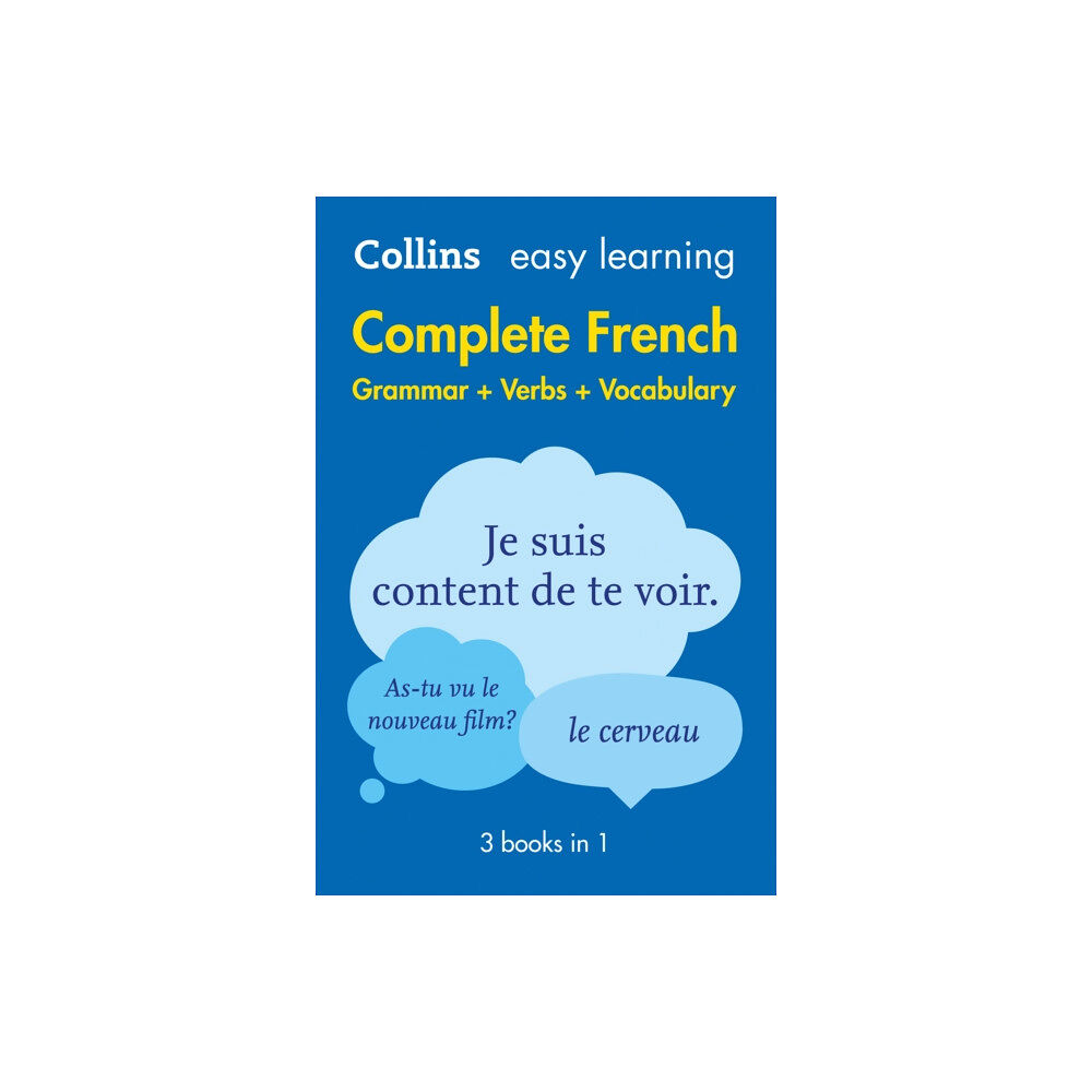 HarperCollins Publishers Easy Learning French Complete Grammar, Verbs and Vocabulary (3 books in 1) (häftad, eng)