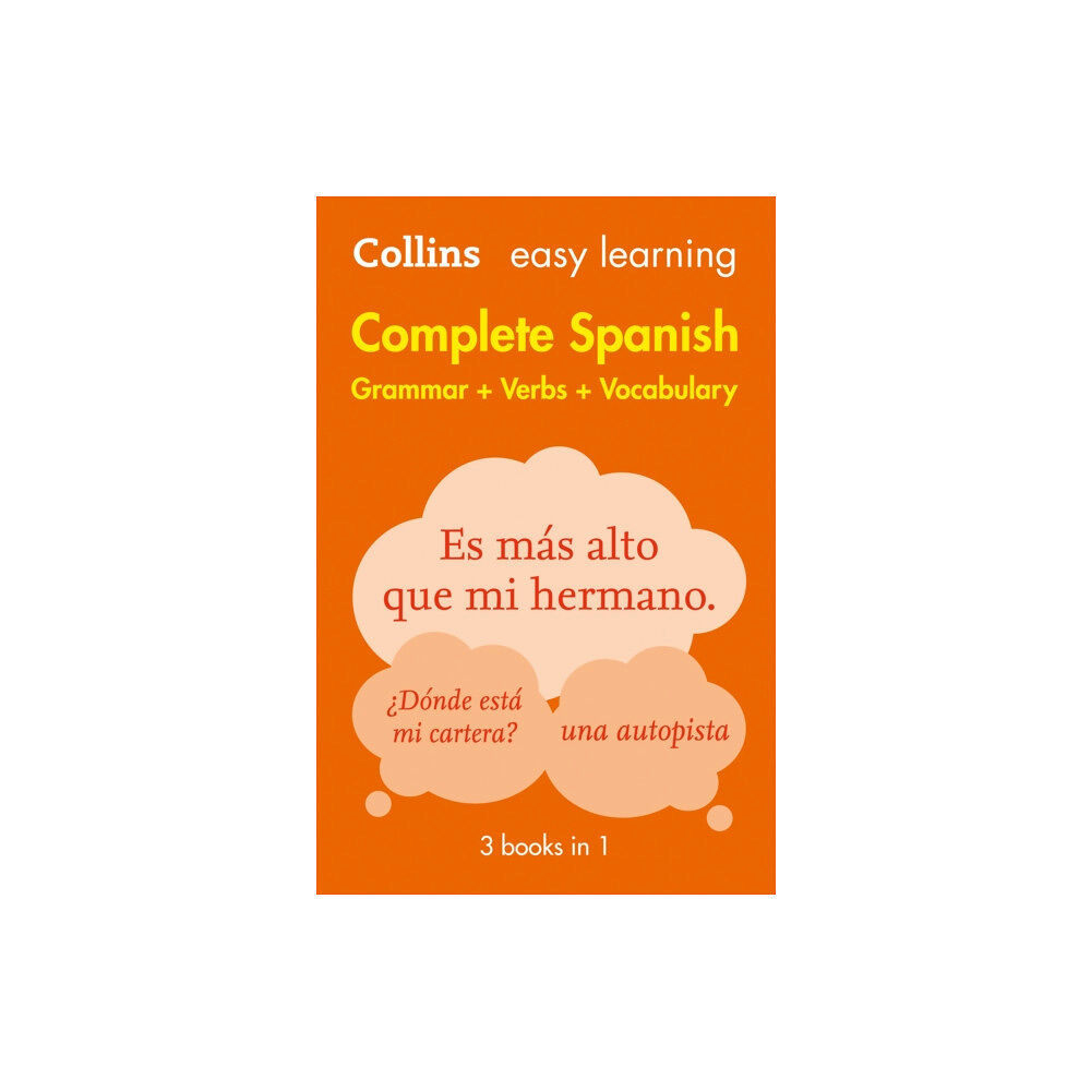 HarperCollins Publishers Easy Learning Spanish Complete Grammar, Verbs and Vocabulary (3 books in 1) (häftad, eng)