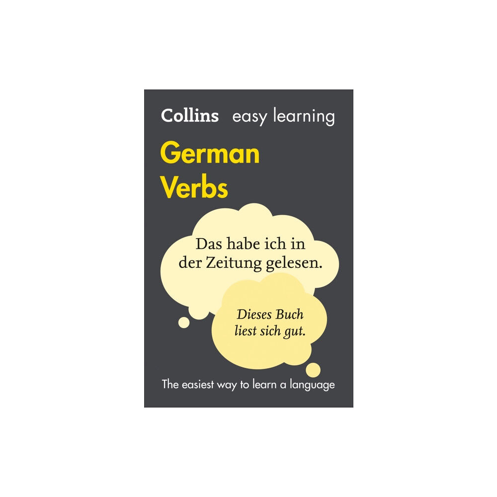 HarperCollins Publishers Easy Learning German Verbs (häftad, ger)