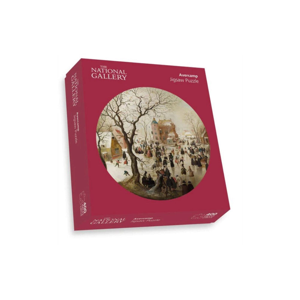 ALL JIGSAW PUZZLES National Gallery's A Winter Scene with Skaters near a Castle 400 Piece Puzzle