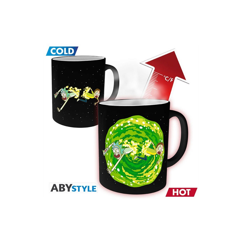 ABYSSE UK Rick And Morty - Mug Heatchange - 320Ml - Portal