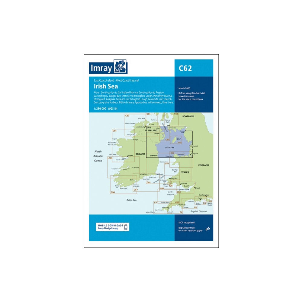 Imray, Laurie, Norie & Wilson Ltd Imray Chart C62