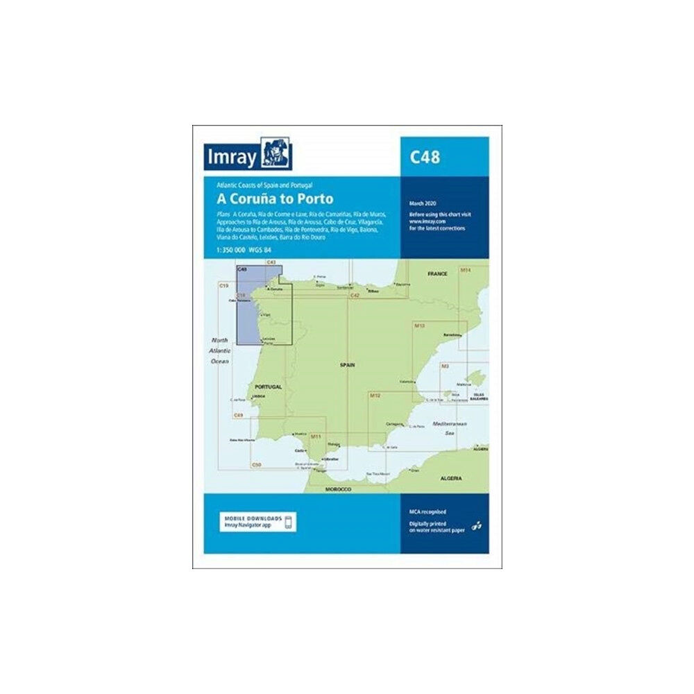 Imray, Laurie, Norie & Wilson Ltd Imray Chart C48