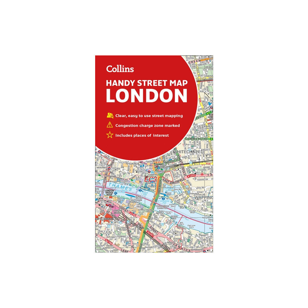 HarperCollins Publishers Collins London Handy Street Map