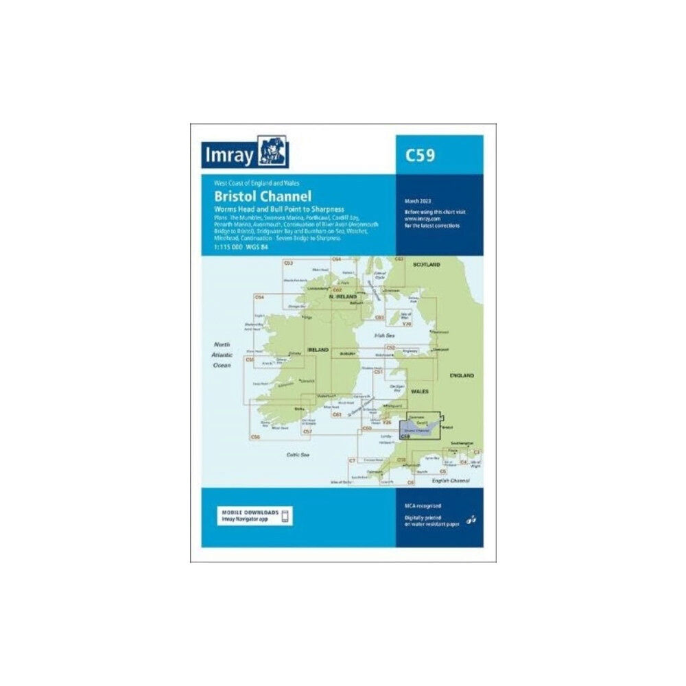 Imray, Laurie, Norie & Wilson Ltd Imray Chart C59