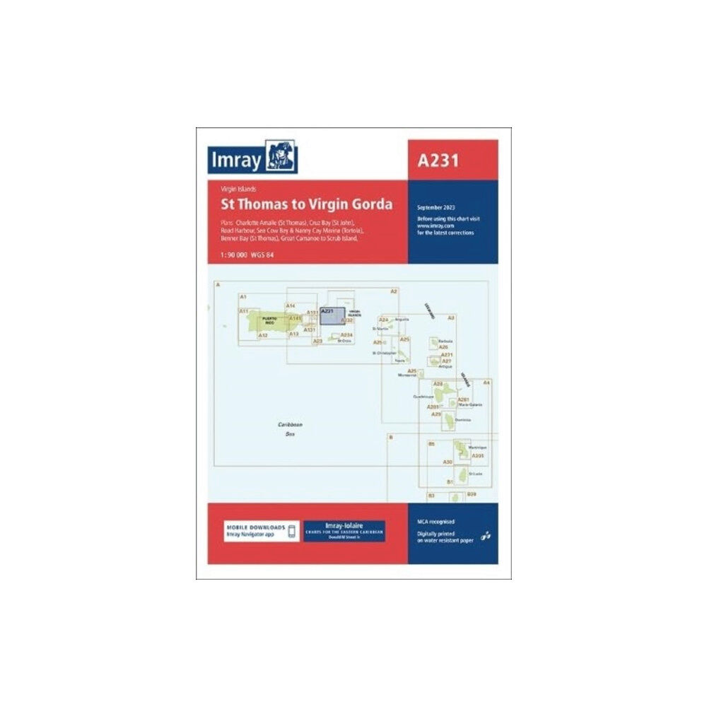 Imray, Laurie, Norie & Wilson Ltd Imray Chart A231