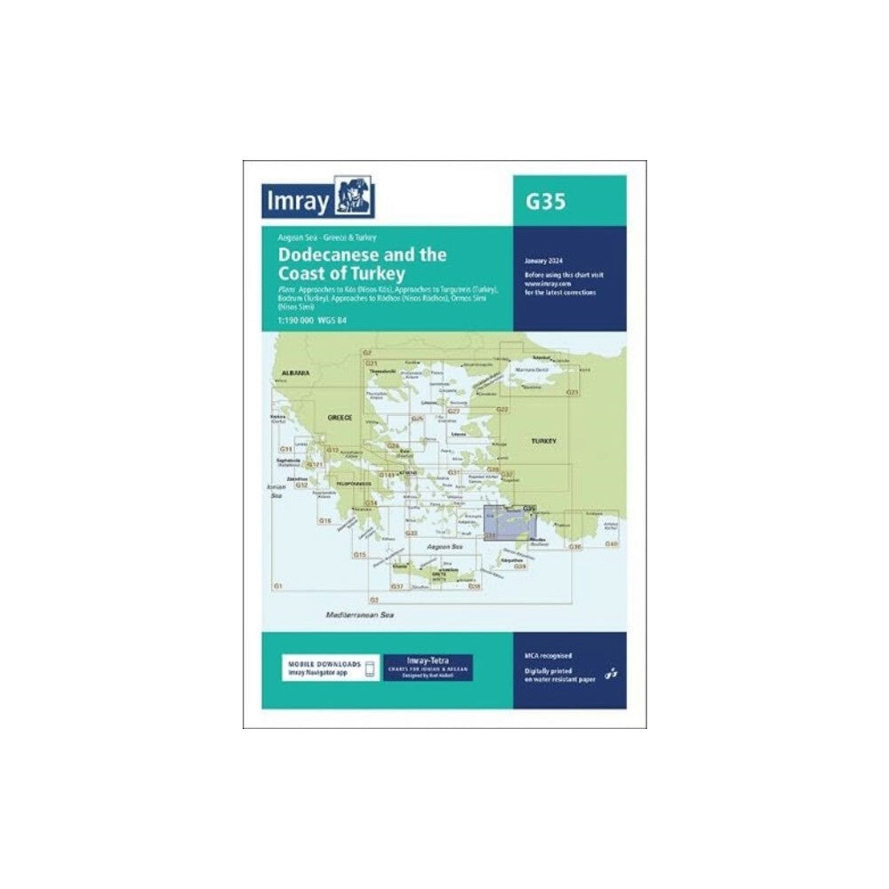 Imray, Laurie, Norie & Wilson Ltd Imray Chart G35