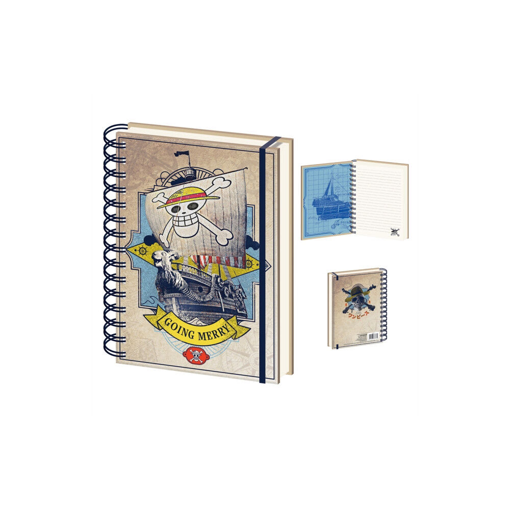 Pyramid International One Piece Live Action (The Going Merry) A5 Wiro Notebook